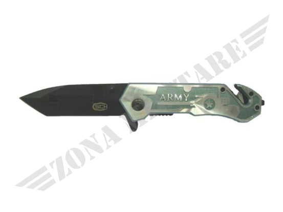 Coltello Army Sch Silver Police