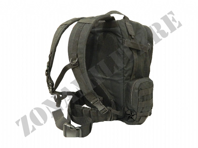 Zaino Militare Large Da 75 Litri Colore Nero Algi