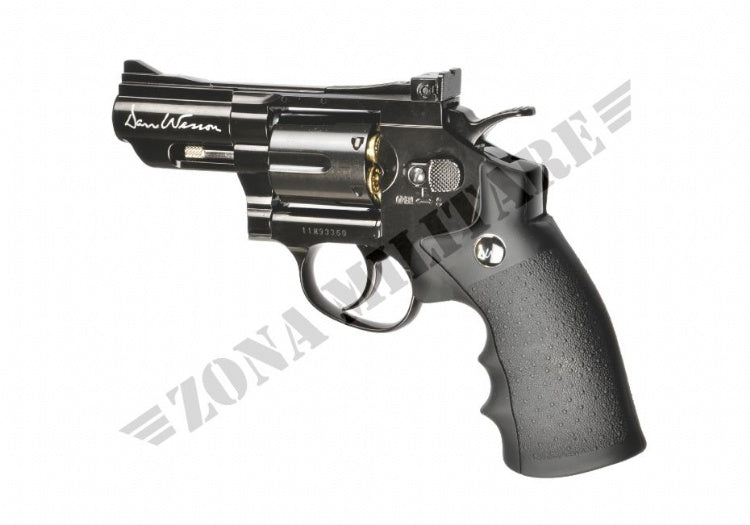 REVOLVER DA SOFTAIR full meta da 2.5" Co2 NERA DAN WESSON
