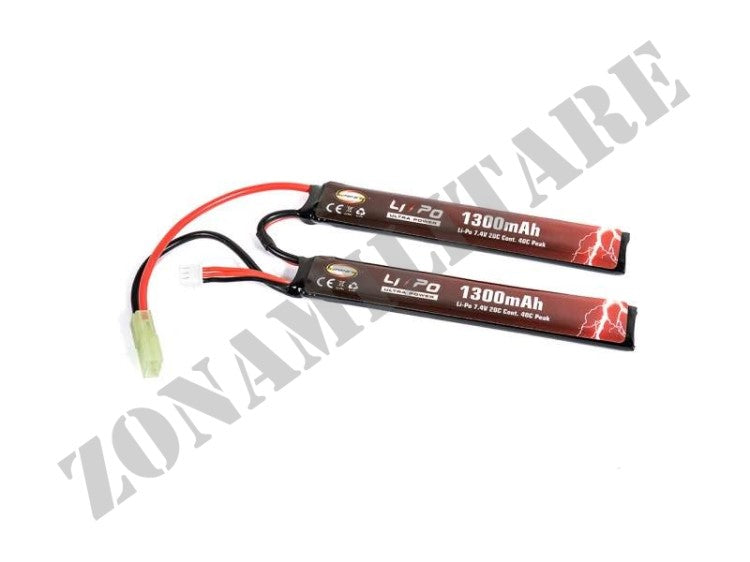 BATTERIA LI-PO ULTRA POWER 7,4V 1300Mah 2 CELLE EVOLUTION