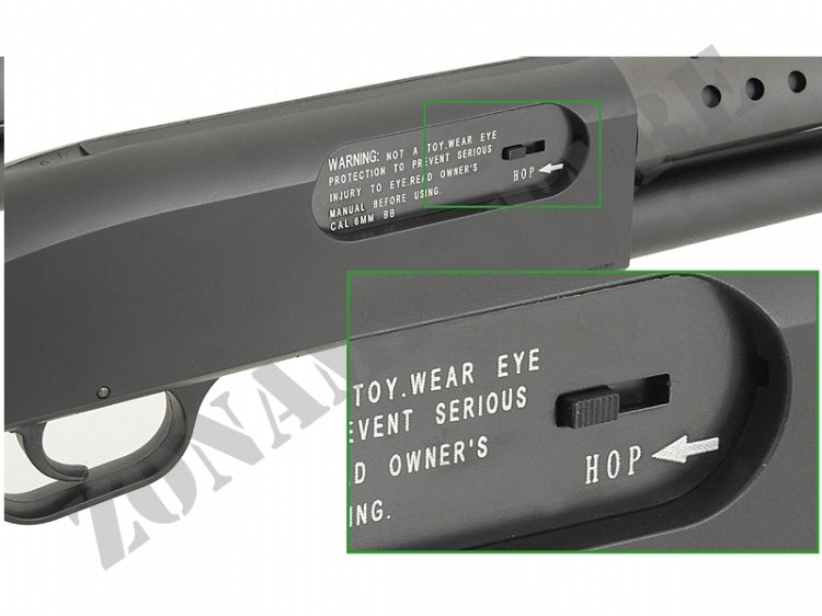 Fucile A Pompa M58A COLORE NERO Double Eagle