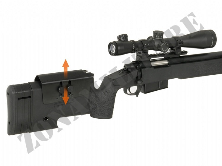 Fucile Cm700A Usmc Black Cyma Rail Version Bolt Action