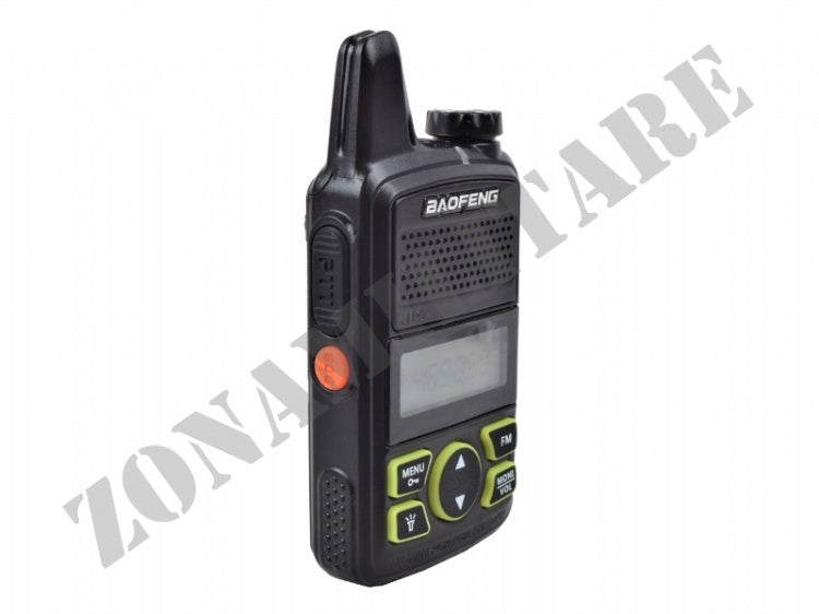 Radio Baofeng Mini Ricetrasmittente Fm/Uhf Nera