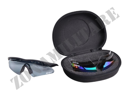 Occhiale Protettivo Ghost Set Da Quattro Lenti Intercambiabili