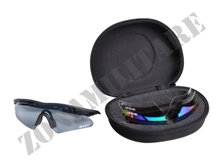 Occhiale Protettivo Ghost Set Da Quattro Lenti Intercambiabili