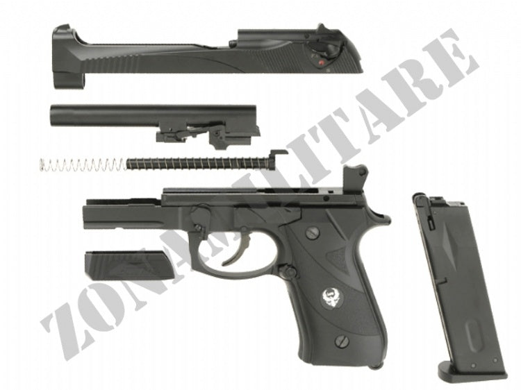 Pistola Beretta Hg-192 Nera Scarrellante Metallo Hfc