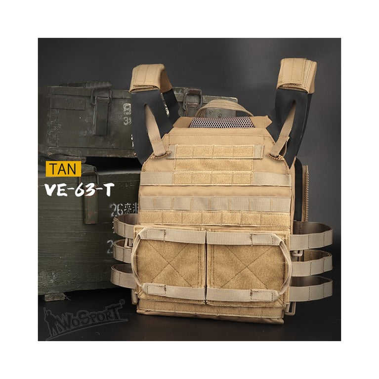 gilet Tattico Jpc 2.0 Tan Wosport