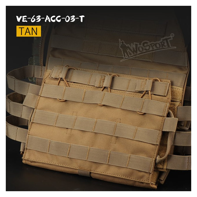 PANNELLO PORTA CARICATORI PER JPC vest 2.0 COLORI VARI