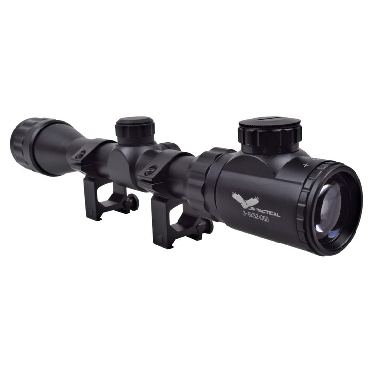 Ottica 3-9X32Aogd Alluminio Nera JS TACTICAL