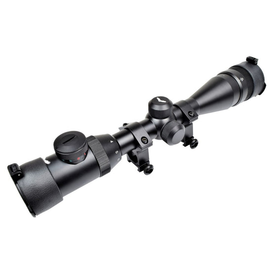 Ottica 3-9X40 Aogd Retroilluminata Con Anelli Nera JS TACTICAL