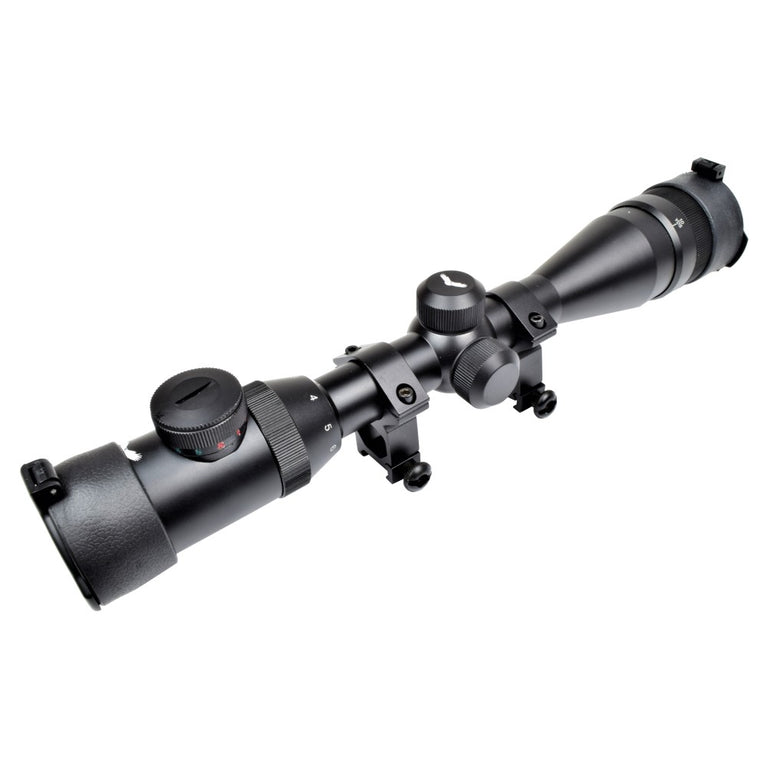 Ottica 3-9X40 Aogd Retroilluminata Con Anelli Nera JS TACTICAL