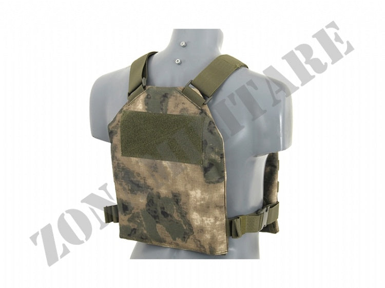 Tattico Simple Plate Carrier Con Piastre Soft Foliage Green 8 Fields