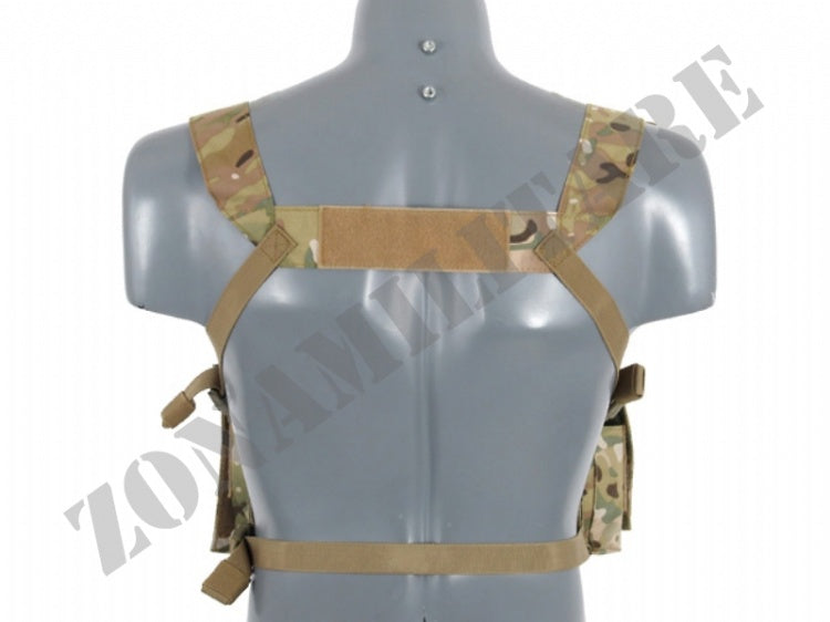 Tattico Compact Multi-Mission Chest Rig V3 Multicam 8 Fields