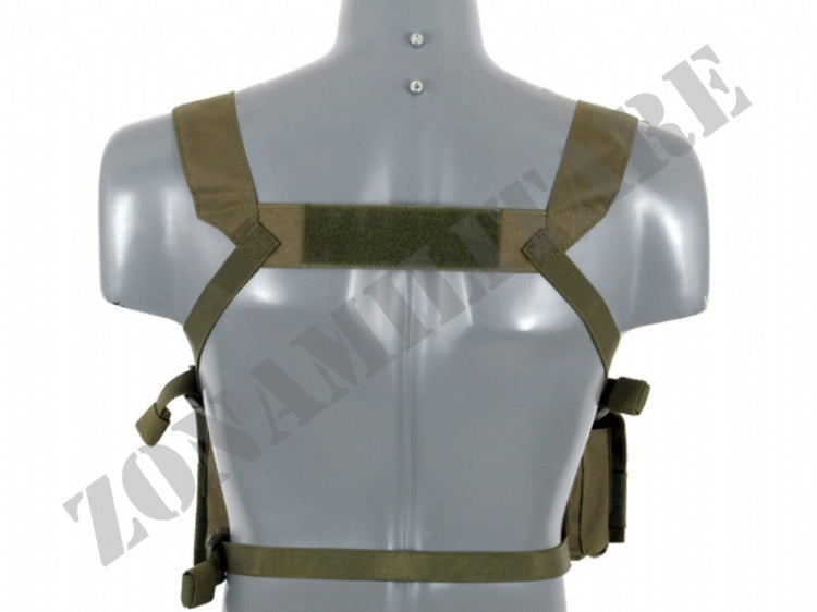 Tattico Compact Multi-Mission Chest Rig V3 Od Green 8 Fields