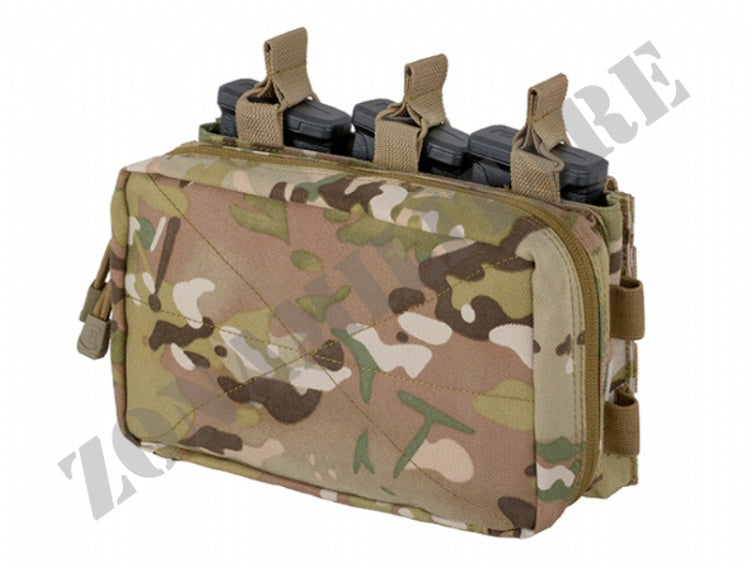 Molle Triple Rifle Mag/Gp Pouch Multicam 8 Fields