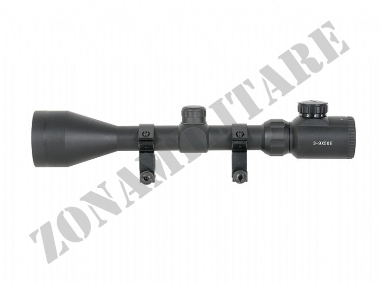 Ottica 3-9X50E Con Reticolo Lighted Cross Acm 8 Fields