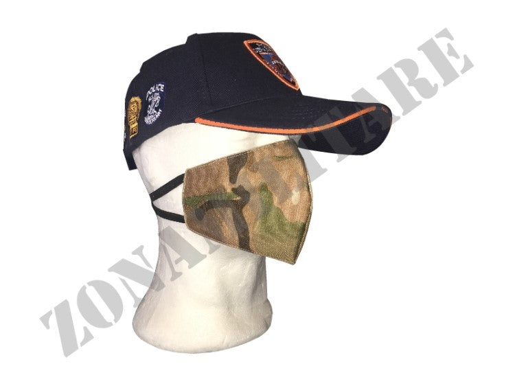 Maschera Protettiva In Tessuto Colore Multicam