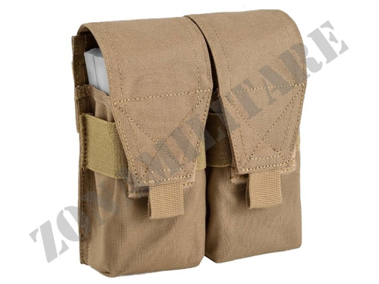 Tasca Double Pouch M4/Ak Outac Defcon 5 Coyote