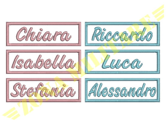 Ricami Personalizzati Su Grembiuli Per Bambini