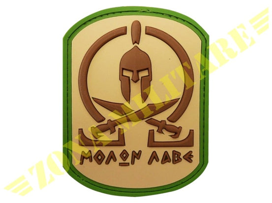Patch Jtg Molon Labe Rubber Multicam