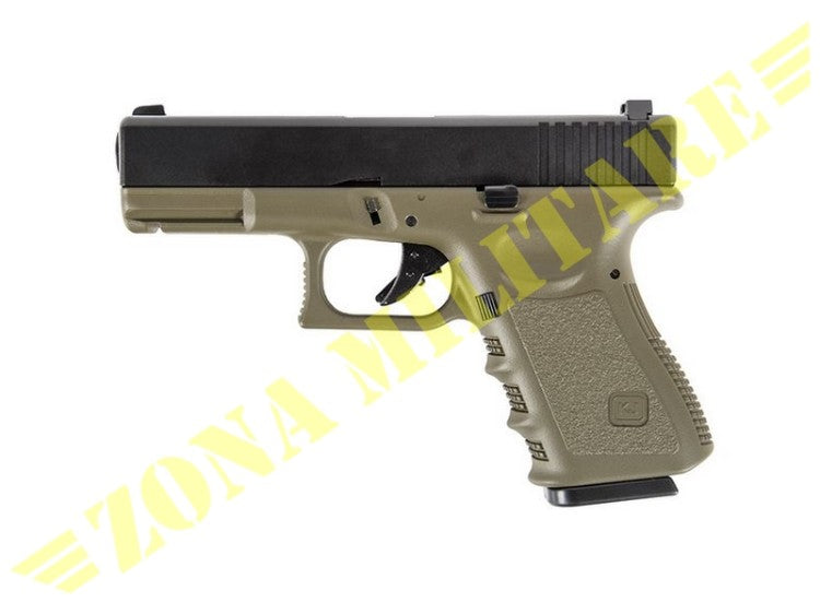 Pistola Glock Kj Works G23 Od Abs Version