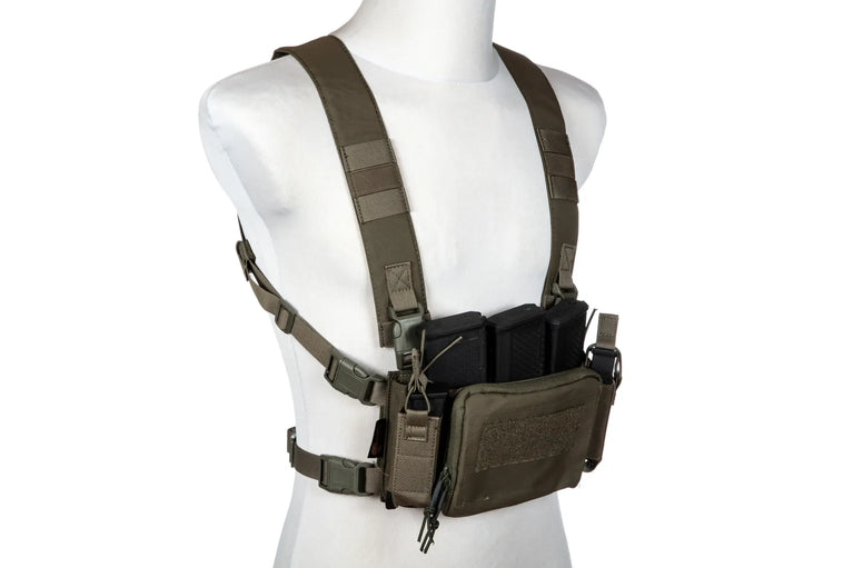 MICRO CHEST RIG MPC RANGER GREEN CONQUER TACTICAL