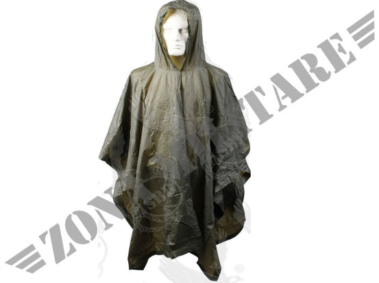 Telo Poncho Sbb Leggero Colore Verde Oliva