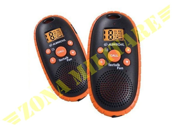 Radio Albrecht Tectalk Fun 2 Radio Pmr446 Arancio