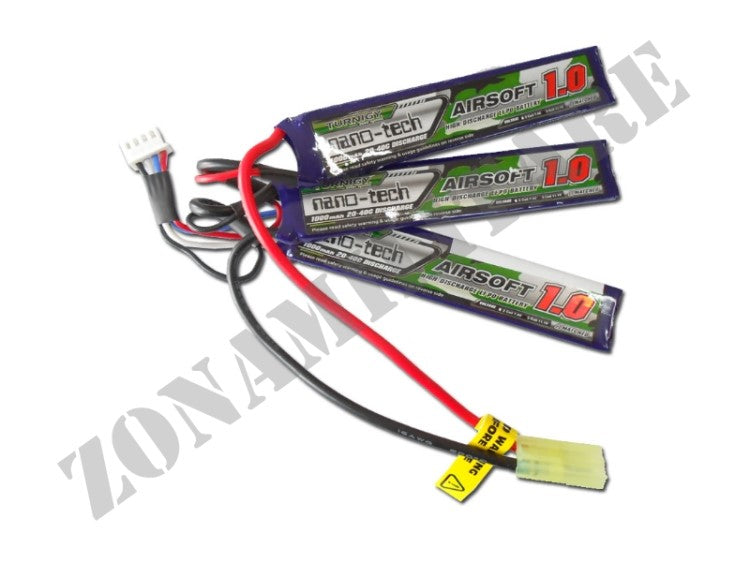Batteria Li-Po 11,1V 1000 Mah 20/40C Stick Turnigy Nano Tech