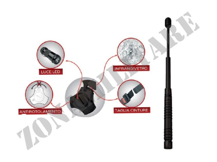 Bastone Telescopico Sintetico Tactic 580 CYBERGUN
