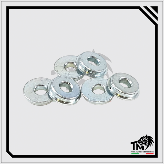 BOCCOLE CZ 8,00MM A BASSO PROFILO