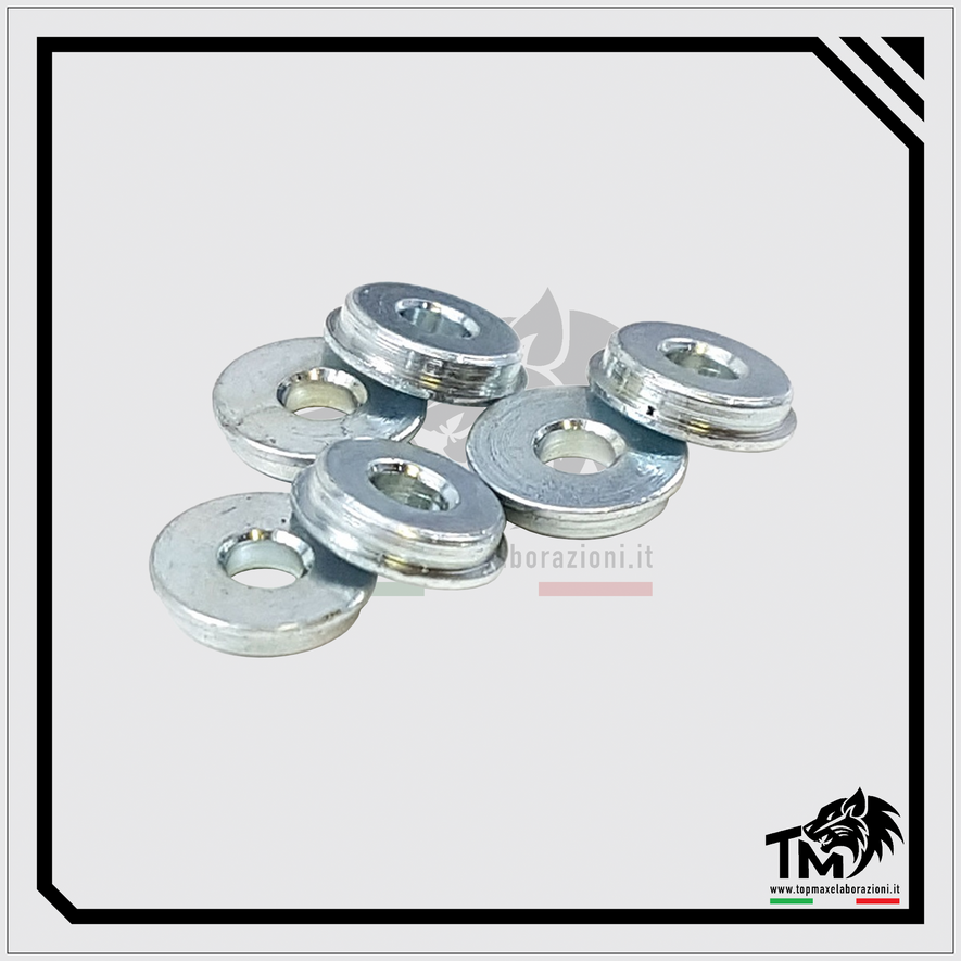 BOCCOLE CZ 8,00MM A BASSO PROFILO