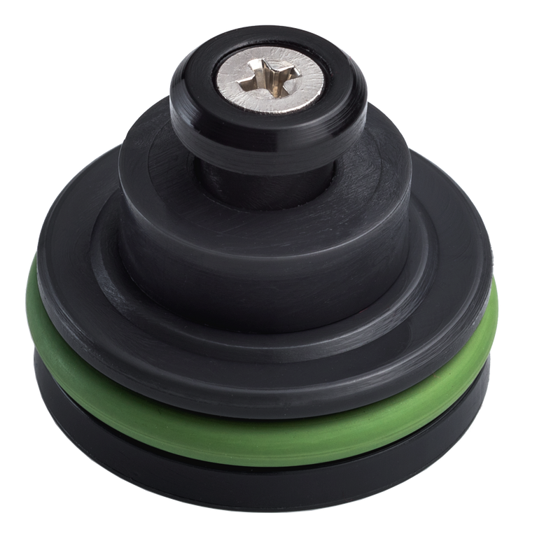 TESTA PISTONE IN TECNOPOLIMERO CARICATO CON FIBRA DI CARBONIO FPS