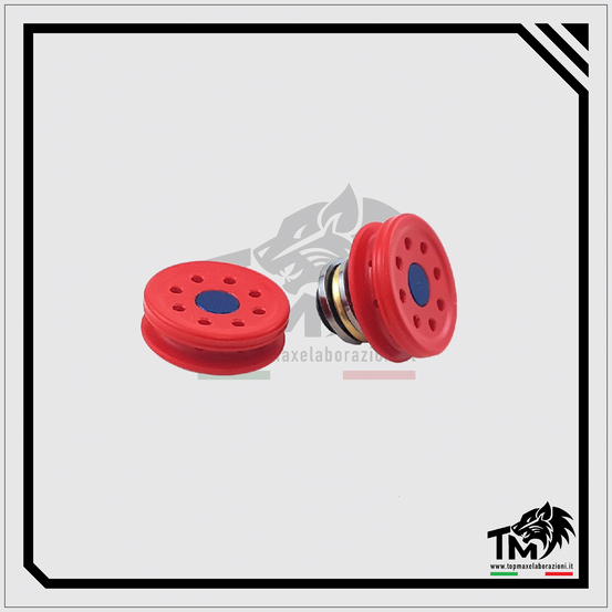 TESTA PISTONE RED POWER CON FORI RADIALI IN DELRIN TOP MAX