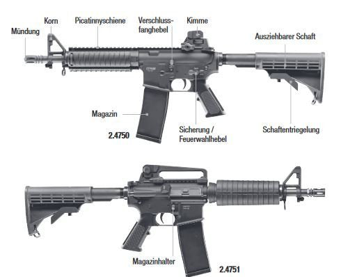 Carabina T4E TM4 RIS .43 RB CO2 UMAREX