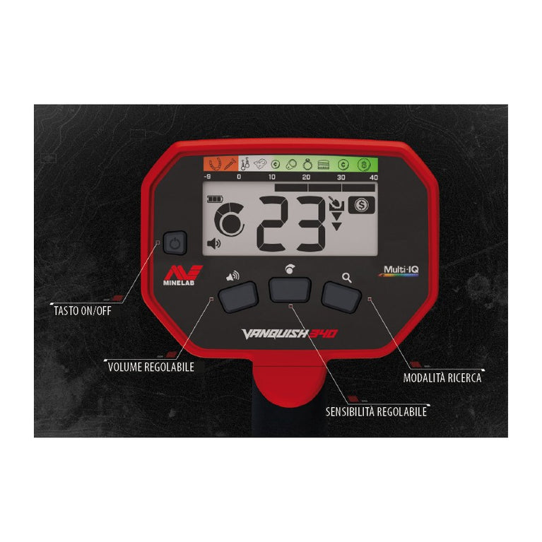 METAL DETECTOR VANQUISH 340 MINELAB