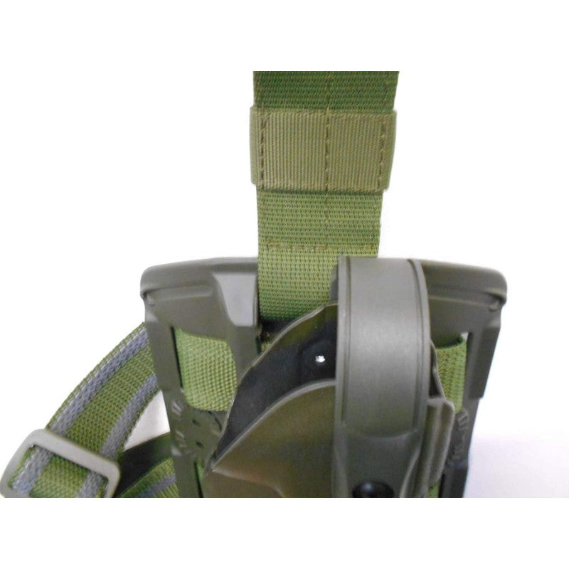 FONDINA COSCIALE VETERAN CON PIATTAFORMA MODULARE verde VEGA HOLSTER