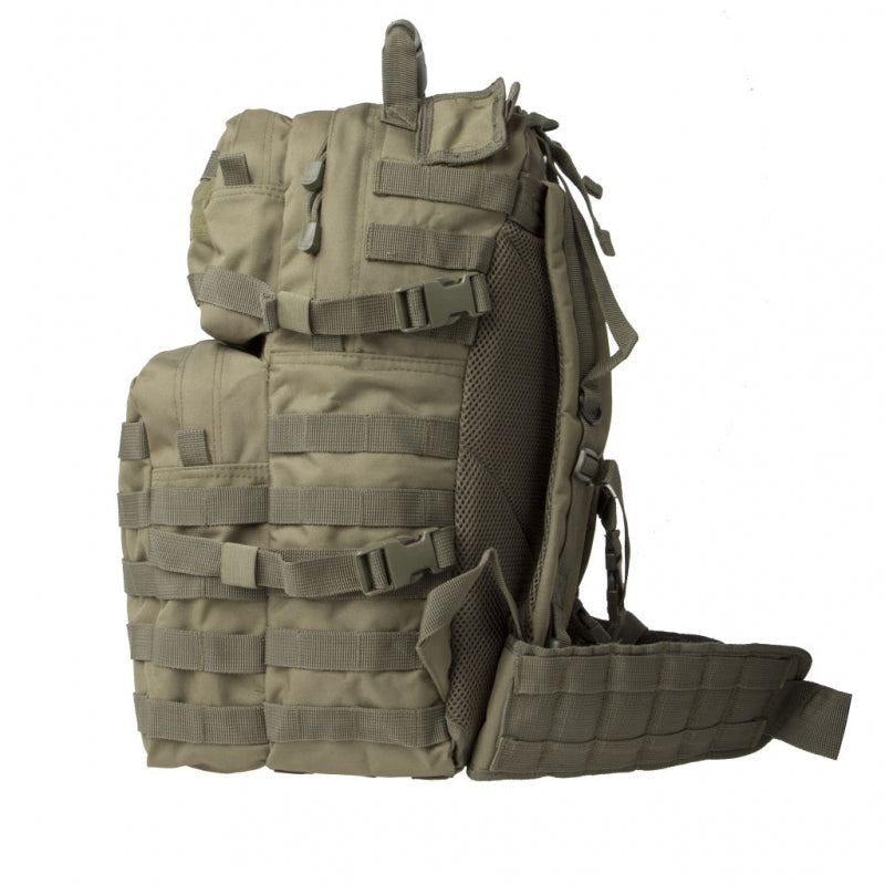 Zaino MILITARE Assault Medio VERDE Sbb