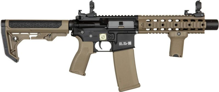 FUCILE SOFTAIR ELETTRICO SAE05L EDGE RRA TAN/NERO CON CALCIO LIGHT OPS SPECNA ARMS