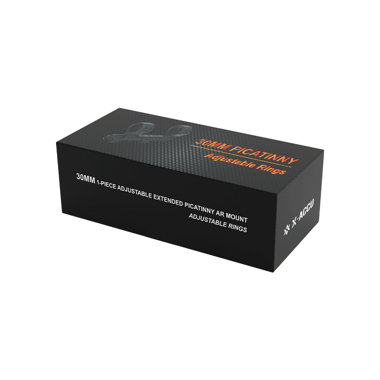 SUPPORTO CON ANELLI DA 30mm ESTENSIBILE E REGOLABILE VECTOR OPTICS