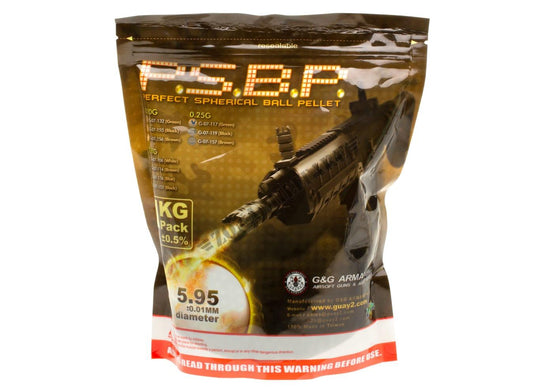 CONFEZIONE DA 4000 PALLINI VERDI 0,25gr PERFECT G&G