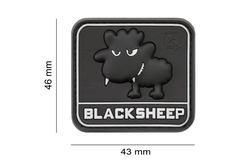 PATCH GOMMATA "LITTLE BLACK SHEEP" JTG