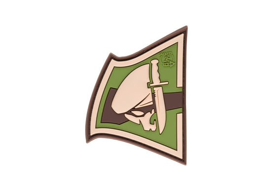 PATCH GOMMATA REBEL SKULL JTG