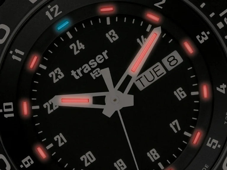 OROLOGIO P6600 RED ELITE TRASER