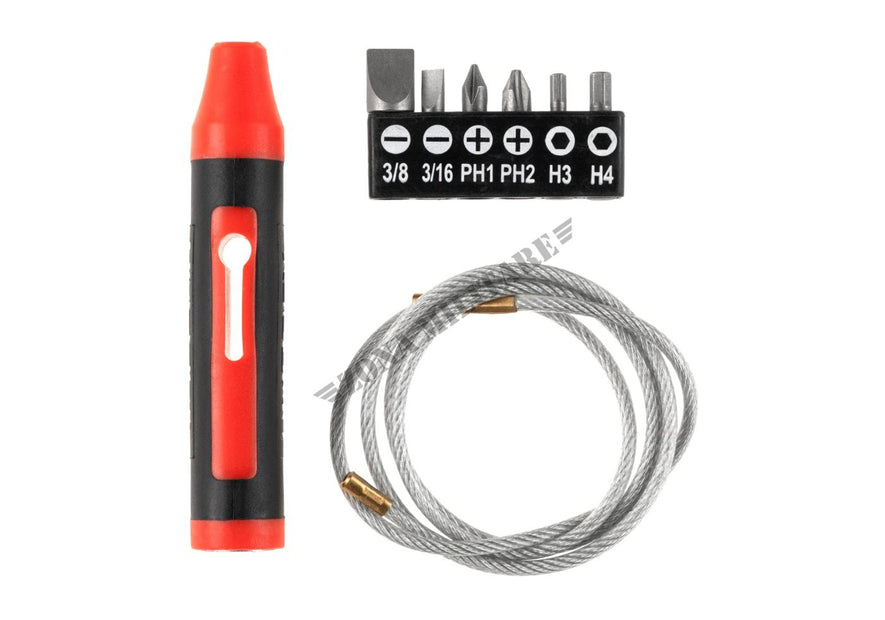 KIT PULIZIA ARMI CAL. 4,5 E 5,5 AIRGUN EXPERT SET FLEX UMAREX