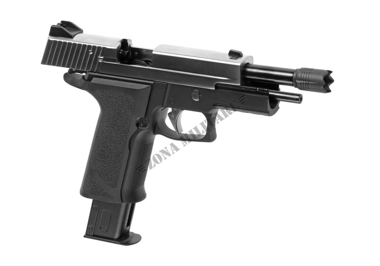 PISTOLA SOFTAIR A GAS P226 VIRUS DUAL TONE FULL METAL WE