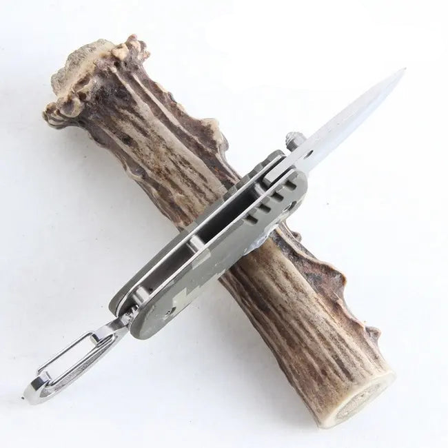 COLTELLINO PORTACHIAVE CON MOSCHETTONE MILTEC