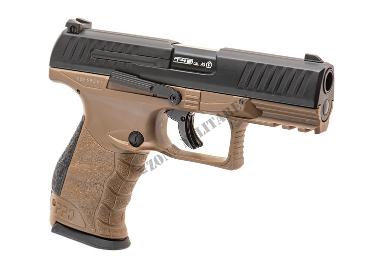 PISTOLA PPQ M2 Fde .43 Pot < 7.5 Dual Tone T4E Walther UMAREX