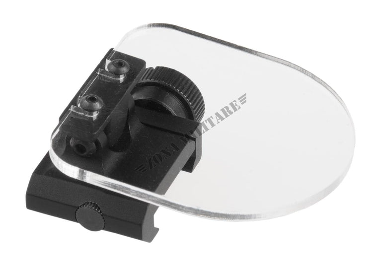 VETRINO PROTETTIVO FLIP-UP CON ATTACCO PER SLITTE RAIL  PER RED DOT