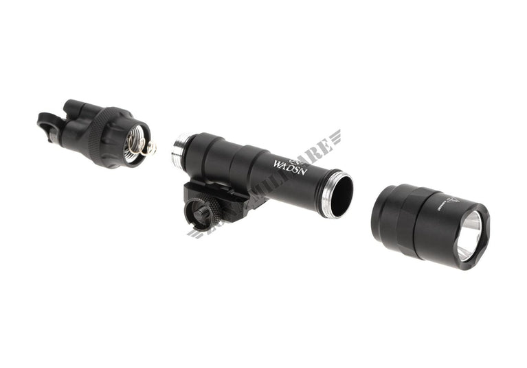 TORCIA CON ATTACCO RAIL M600U SCOUT CON DUAL SWITCH E LED IR WADSN